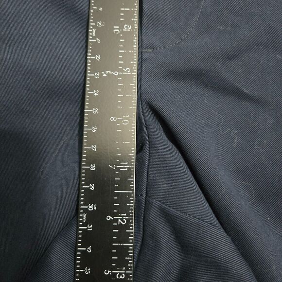 Brooks Brothers Men 40X31(30.5) Navy Advantage Chino Clark Straight Leg Pants - Picture 12 of 13